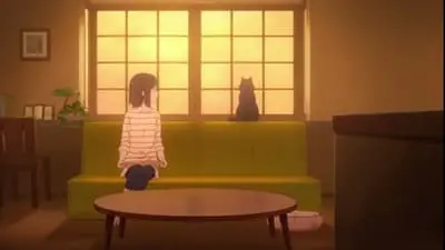 彼女と彼女の猫 -Everything Flows-_backdropimg
