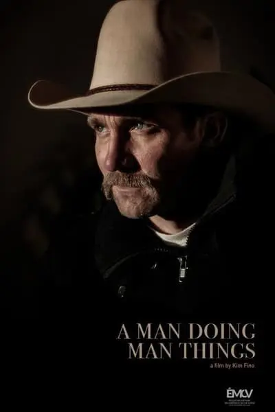 A Man Doing Man Things_poster