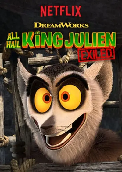 All Hail King Julien: Exiled_poster