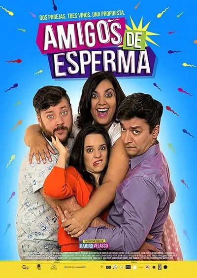 Amigos de esperma_poster