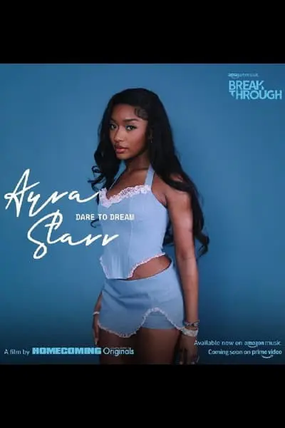 Ayra Starr: Dare to Dream_poster