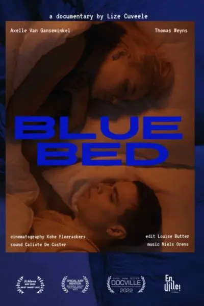 Blue Bed_poster