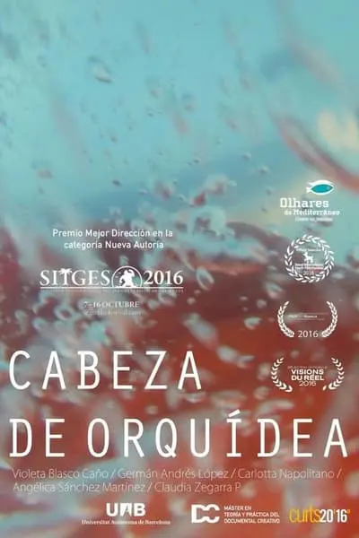 Cabeza de orquídea_poster