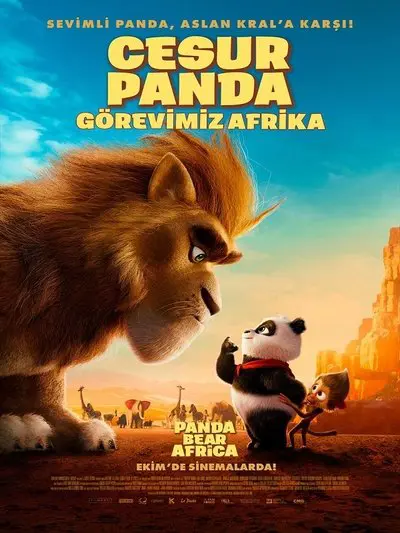 Cesur Panda Görevimiz Afrika_poster