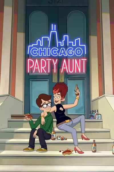 Chicago Party Aunt_poster