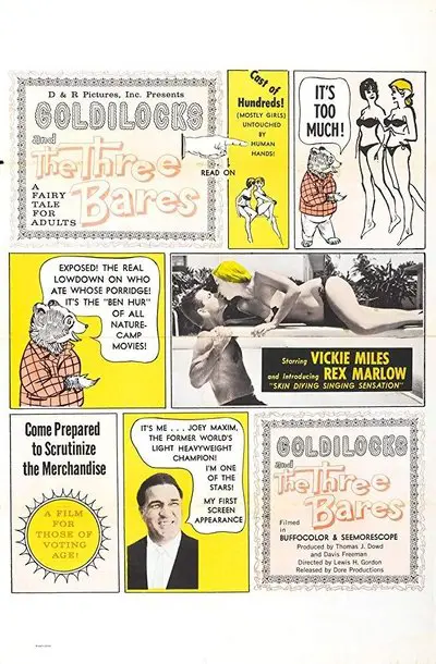 Goldilocks and the Three Bares_poster