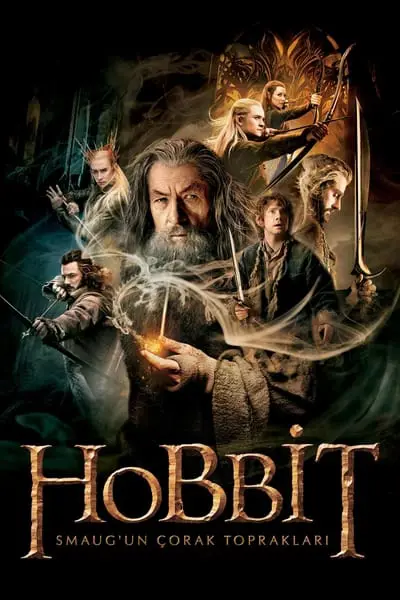 Hobbit: Smaug'un Çorak Toprakları_poster
