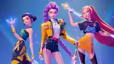 K-Pop: İblis Avcılarıbackdrop