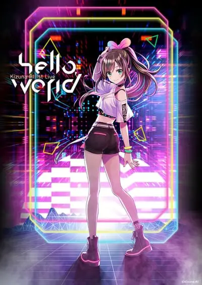 Kizuna AI 1st Live "hello, world"_poster