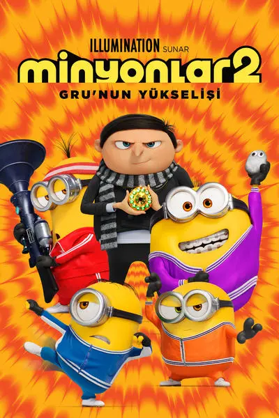 Minyonlar 2: Gru'nun Yükselişi_poster