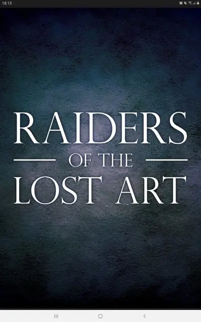 Raiders of the Lost Art_poster