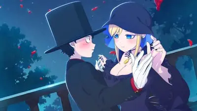 Shinigami Bocchan to Kuro Maid_backdropimg