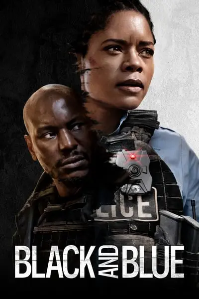 Siyah ve Mavi_poster