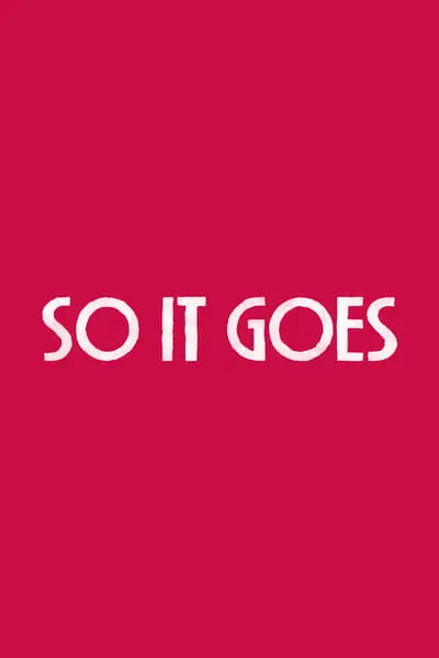 So It Goes_poster