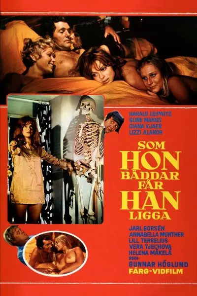 Som hon bäddar får han ligga_poster