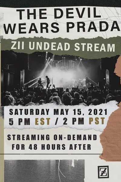 The Devil Wears Prada Live: ZII UNDEADSTREAM_poster