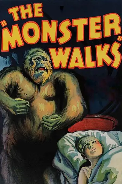 The Monster Walks_poster