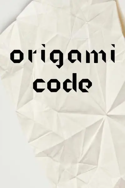 The Origami Code_poster