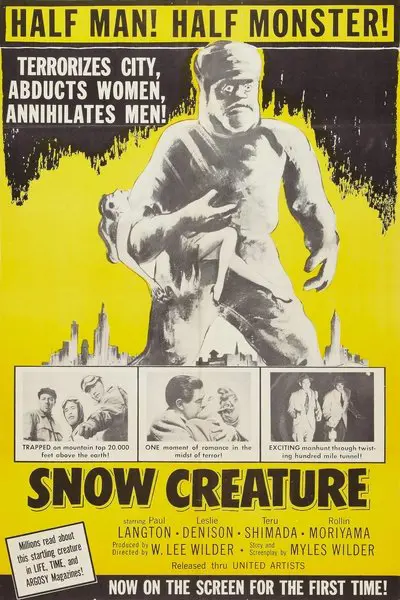 The Snow Creature_poster