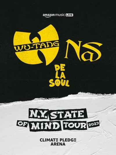 Wu-Tang Clan & Nas: NY State of Mind Tour at Climate Pledge Arena_poster
