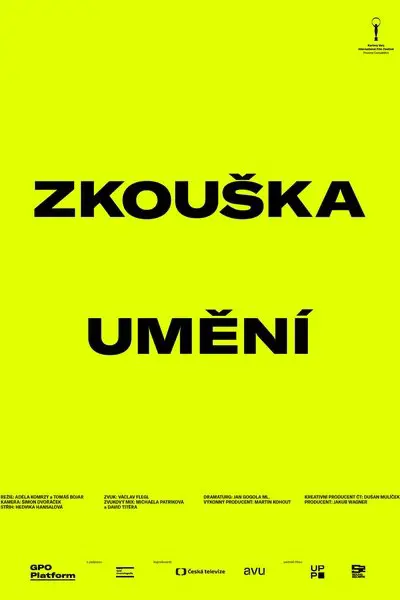 Zkouška umění_poster